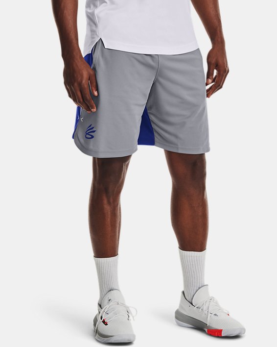 Men's Curry UNDRTD Splash Shorts, Gray, pdpMainDesktop image number 0